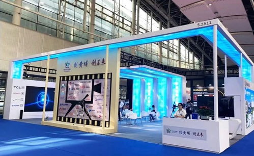 廣州影博會 qstech青松led拳頭產品亮相黃埔區展廳