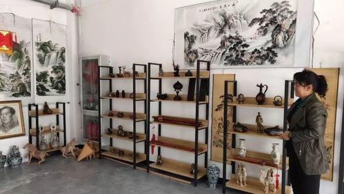 我縣40多家企業的文化產品在張掖 敦煌寫經書法藝術節展出